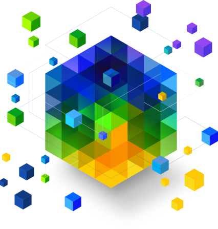 Colored Cube 4