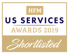 Best Managed Service Provider, Best Use of Cloud Technology, HFM US Service Awards 2019 Shortlisted